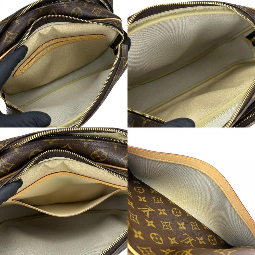 LOUIS VUITTON Brown Monogram Canvas Shoulder Bag - Picture 9 of 11